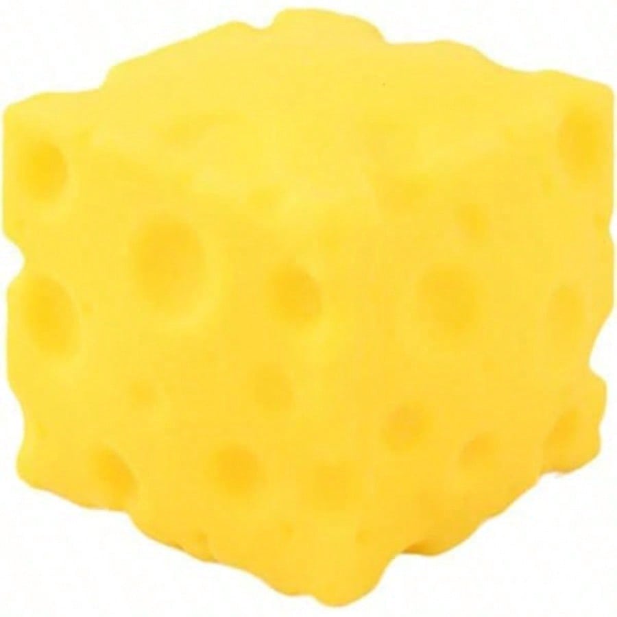 Fidget Cube Original - Gele Kaasblok Squishy Speelgoed Langzaam Stijgend