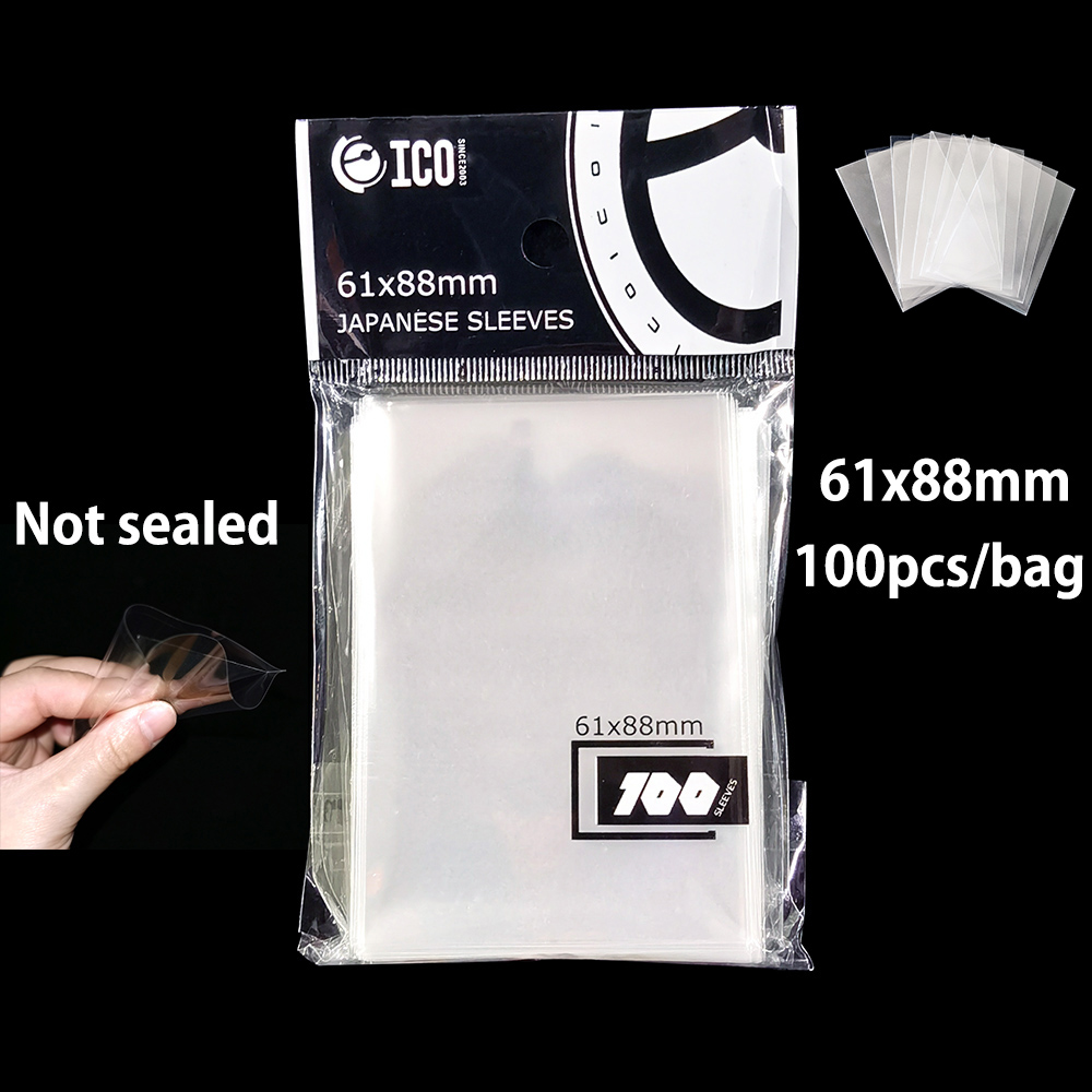 100 stks/pak Hoge Kwaliteit Tr - Card Penny Sleeve recensie en prijs