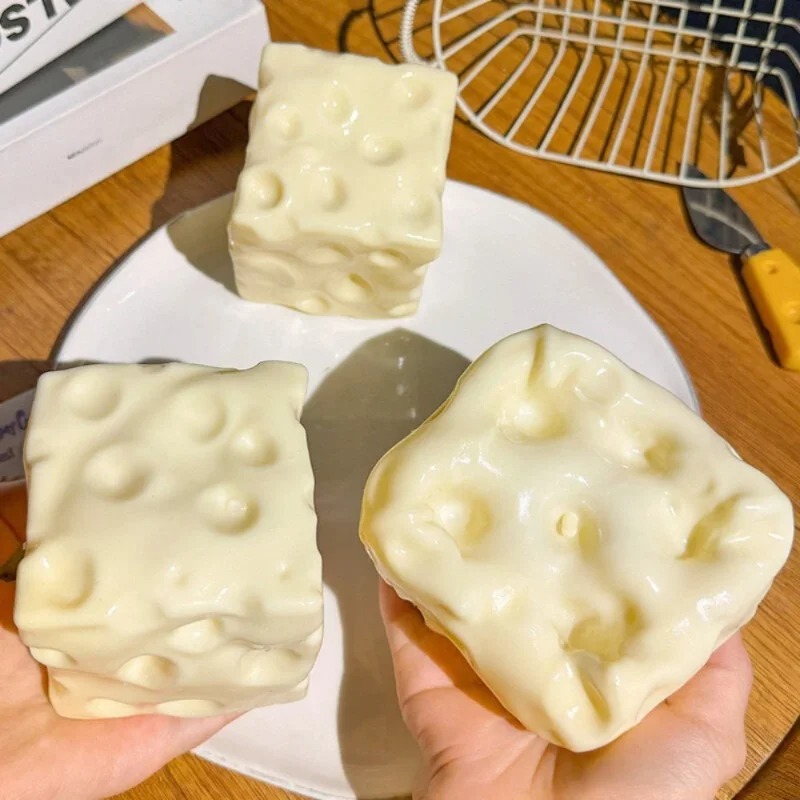 Taba Squishy Cheese Cube Stres - Fidget Cube Original recensie en prijs