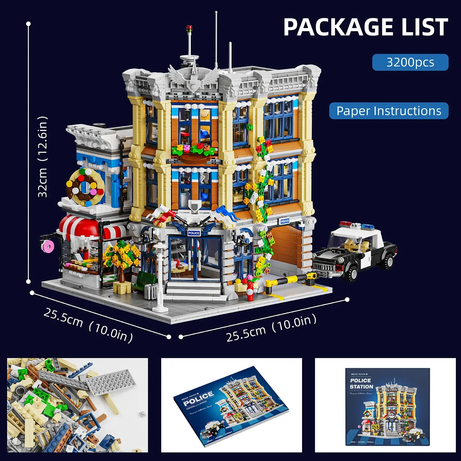 Politiebureau in de stad met 6 - Lego Set City recensie en prijs